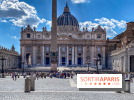 Visuel actualités - Pape Vatican place Saint Pierre