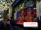 Photos : les vitrines et décorations de Noël du Bon Marché 2021