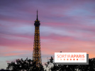 Visuels Paris - Tour Eiffel - Coucher de soleil