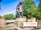 Visuels Paris - statue Jean de la Fontaine jardin Ranelagh