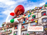 Yayoi Kusama chez Louis Vuitton sur les Champs-Elysées - photos 