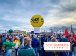 Manifestation Paris - Visuels - Réforme des retraites place Concorde