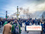 Manifestation Paris - Visuels - Réforme des retraites place Concorde