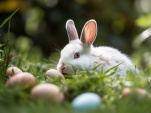 Visuels chasse aux oeufs de Pâques  - Chasse aux oeufs de Pâques lapin (2)