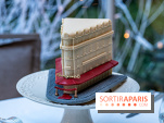 La bûche de Noël de l’Hôtel Barrière Le Fouquet’s Paris 2023