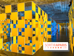 Aux Beaux Carrés, l'exposition de Daniel Buren au Bon Marché Rive Gauche