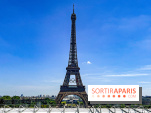 Tour Eiffel anneaux jeux olympiques Paris 2024