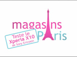 Magasins Paris teste l'Xperia X10 - Episode 2
