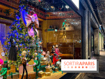 Les vitrines de Noël 2024 du Printemps Haussmann avec Juliette Binoche