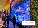Les vitrines de Noël 2024 des Galeries Lafayette Haussmann avec Vianney et Kevin Germanier