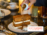 Le salon de thé de Noël du George V pour une pause gourmande - les photos  -  millefeuille