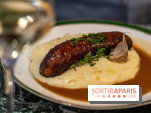 Le Bistro des Livres, le restaurant français pour les amoureux des bouquins -  saucisse purée 