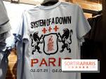 Pop-up store System of a Down à Paris - nos photos