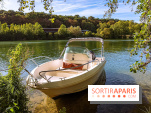 Balade en bateau au Port de Valvins-les-bains, Pays de Fontainebleau : la Seine et ses Affolantes