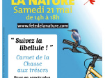 la fête de la nature, suivez la libellule, chasse aux trésors