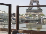 Terrasse, Restaurant, Les Ombres, Musée du Quai Branly, Tour Eiffel, Paris