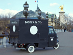 Le food truck Mozza & Co fait sa fashion week 