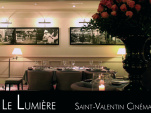 Saint Valentin 2014 cinéma au restaurant Le Lumière