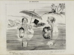 Plages à Paris selon Daumier à la Maison de Balzac