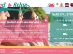 Le food and relax festival à la Gare d'Austerlitz