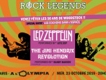 ROCK LEGENDS, Woodstock 50th Anniversary à l'Olympia en octobre 2019
