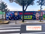 PSG : une fresque géante célèbre l'arrivée de Lionel Messi à Paris