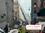 Un incendie en cours à Paris dans le Marais, près du BHV et de l’Hotel de Ville