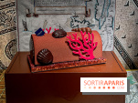 Les bûches de Noël 2024 de Jean-Paul Hévin, le maitre du chocolat : bûche corail
