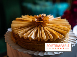 Galette des Rois La Réserve Paris : la belle Fleur de Noisette 2026