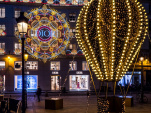 Une Montgolfière géante Faubourg Saint-Honoré pour les illuminations de Noël 2020