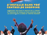 Sister Act s'invite dans les centres de Shopping d'Ile de France