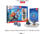On vous offre des packs Disney Infinity 2.0 : Toy Box Combo !