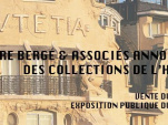 PIERRE BERGÉ & ASSOCIÉS ANNONCE LA VENTE DES COLLECTIONS DE L’HÔTEL LUTETIA