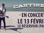 Cantinero en concert au Réservoir de Paris 