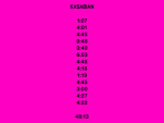 Sortie du nouvel album de Kasabian "48:13"