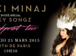 Nicki Minaj en concert au Zénith de Paris en mars 2015 