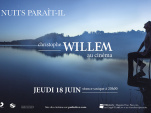 Christophe Willem présente « Les Nuits Paraît-Il » au cinéma : séance unique le 18 juin 2015