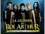 La troupe de La Légende du Roi Arthur en showcase à la Fnac des Ternes