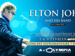 Elton John en concerts à l’Olympia de Paris en 2016