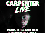 John Carpenter en concert au Grand Rex de Paris en novembre 2016