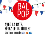 14 juillet 2016 : Bal Pop à la station Jaurès 