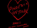 Phœnix en concert à l’Arena Bercy de Paris en septembre 2017