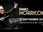 Ennio Morricone en concert à l'Arena Bercy de Paris en septembre 2017