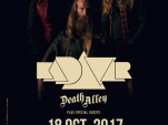 Kadavar et Death Alley en concert au Trabendo de Paris en octobre 2017