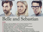 Belle and Sebastian en concert à La Salle Pleyel de Paris en février 2018