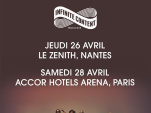 Arcade Fire en concert à l'AccorHotels Arena Bercy de Paris en avril 2018