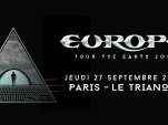 Europe en concert au Trianon de Paris en septembre 2018