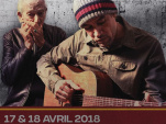 Ben Harper et Charlie Musselwhite en concert à La Cigale de Paris en avril 2018