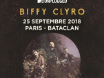 Biffy Clyro en concert unplugged au Bataclan de Paris en septembre 2018