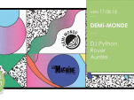 Demi-Monde à La Machine avec DJ Python 